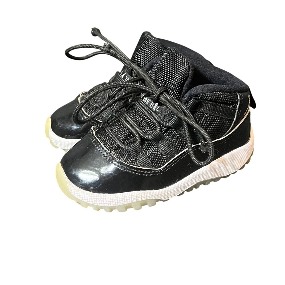 Jordan 11 Retro Jubilee 25th Anniversary‎ Toddler 7C Black White 378040-011